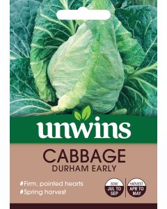 Cabbage (Pointed) Durham Early Seeds
