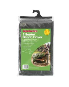 SupaGarden - Bench Cover - 3 Seater - W: 162cm, H: 63.5cm-89cm, D: 66cm