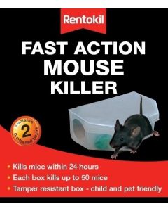Rentokil - Fast Action Mouse Killer - Twin Pack