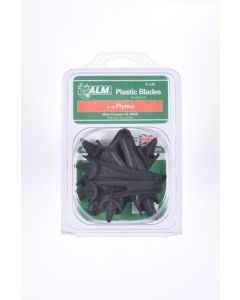 ALM - Plastic Blades with Half-Moon Mounting - Pack of 10