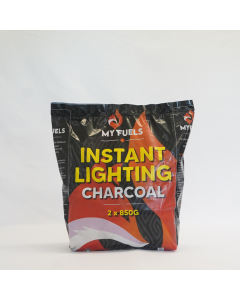 Myfuels Instant-Light Lumpwood Charcoal 2 x 850g bags