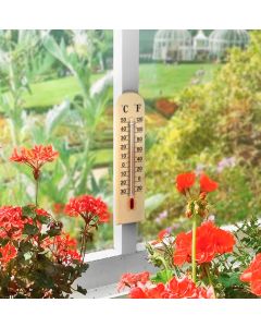 Ambassador - Wooden Thermometer - 8" - 20cm
