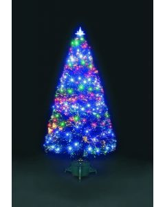 Fibre Optic Galaxy Tree - 120cm With 140 Multi Colour Flashing LEDs