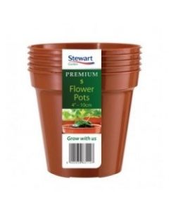 Stewart - Flower Pot Pack of 5  - 4"