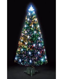 Fibre Optic Victoriana Tree - 150cm 40 LED Colour Changing
