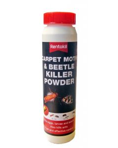 Rentokil - Carpet Moth & Beetle Killer Powder - 150g