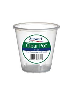 Stewart - Clear Pot - 11cm