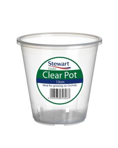Stewart - Clear Pot - 13cm