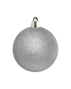 Davies Products Giant Christmas Tree Bauble 15cm - Silver