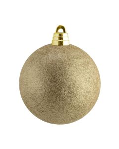 Davies Products Giant Christmas Tree Bauble 15cm - Champagne