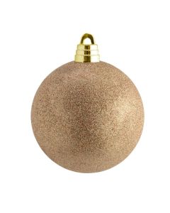 Davies Products Giant Christmas Tree Bauble 15cm - Rose Gold