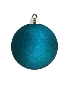 Davies Products Giant Christmas Tree Bauble 15cm - Kingfisher