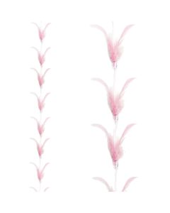 Davies Products Fancy Feather Garland Christmas Decoration - 1.3m Pink