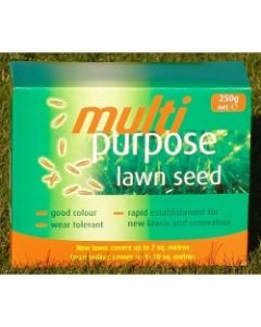 Johnsons Lawn Seed - Multi Purpose - 250g Carton Patch-Pack