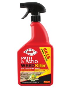 Doff - Knockdown' Systemic Path & Patio Weedkiller - 1L