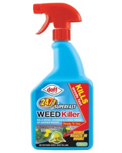 Doff - Fast Acting 24 hour Weedkiller - 1L