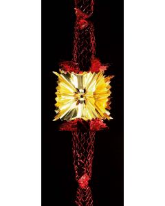 4 Section Garland 270x20 - Red & Gold