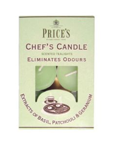 Price's Candles Chef's Tealights - Pack of 10