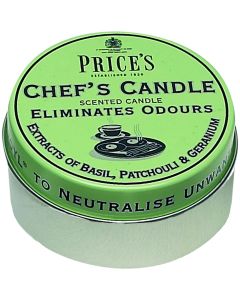 Price's Candles Chef's Candle Tin