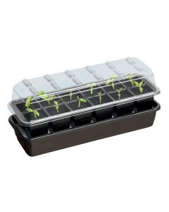 Ultimate 12 Cell Self Watering Seed Success Kit (Complete With 12 Growing Pellets)