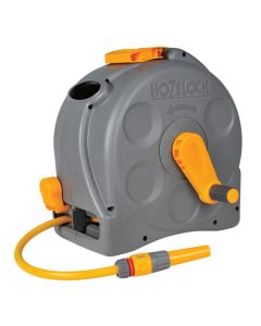 Hozelock - 2 In 1 Compact Reel with 25m Hose