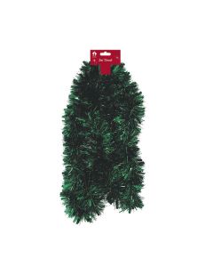 Tallon Chunky Christmas Tinsel 2m Dark Green