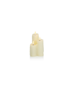 Premier Christmas Melt Effect Flickabright Wax Candle with Timer