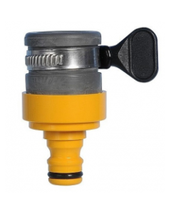 Hozelock - Round Mixer Tap Connector - (14mm-18mm)