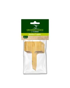 Tildenet Bamboo T Labels - Pack of 10