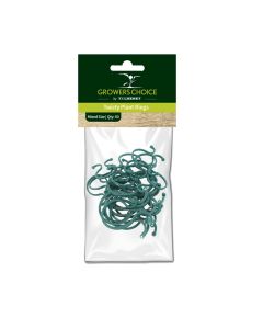 Tildenet Twisty Plant Green Rings - Pack Of 50 - Mixed Sizes