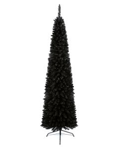 Premier Black Pencil Pine Christmas Tree - 2m