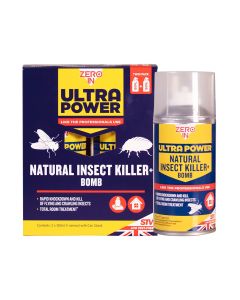 Zero In Natural Insect Killer Bomb Pack 150ml Aerosol - Pack of 2